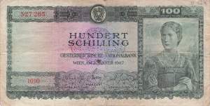 100 Schilling 1947 p.124